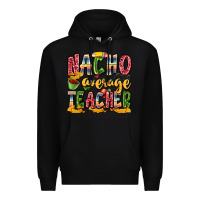 Black nacho average teacher Premium Hoodie - Zillion Design Studio