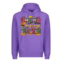 Purple nacho average teacher Premium Hoodie - Zillion Design Studio