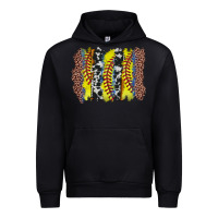 Black softball brushstroke Urban Hoodie - Zillion Design Studio