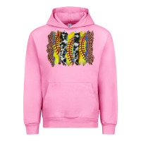Fuchsia Pink softball brushstroke Urban Hoodie - Zillion Design Studio