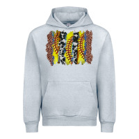 Heather Grey softball brushstroke Urban Hoodie - Zillion Design Studio