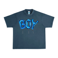 Midnight Navy Balloon Boy Urban Heavy Tee - Artiststas