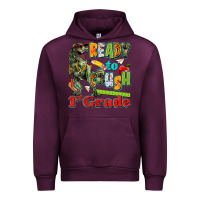 Mauve Wine ready to crush first grade Urban Hoodie - texasbilliewilder