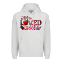 Dove Grey one loved teacher Premium Hoodie - RanaPortraitStore