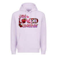 Lilac one loved teacher Premium Hoodie - RanaPortraitStore