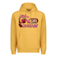 Mustard one loved teacher Premium Hoodie - RanaPortraitStore