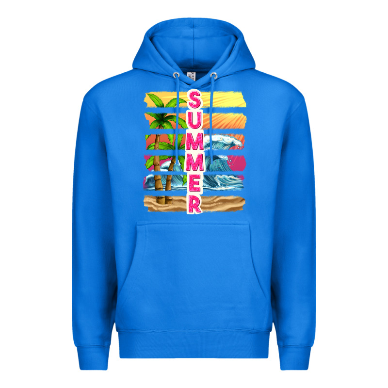 Summer With Background Tbw Premium Hoodie by texasbilliewilder | Teevron