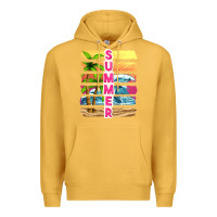 Mustard summer with background tbw Premium Hoodie - texasbilliewilder