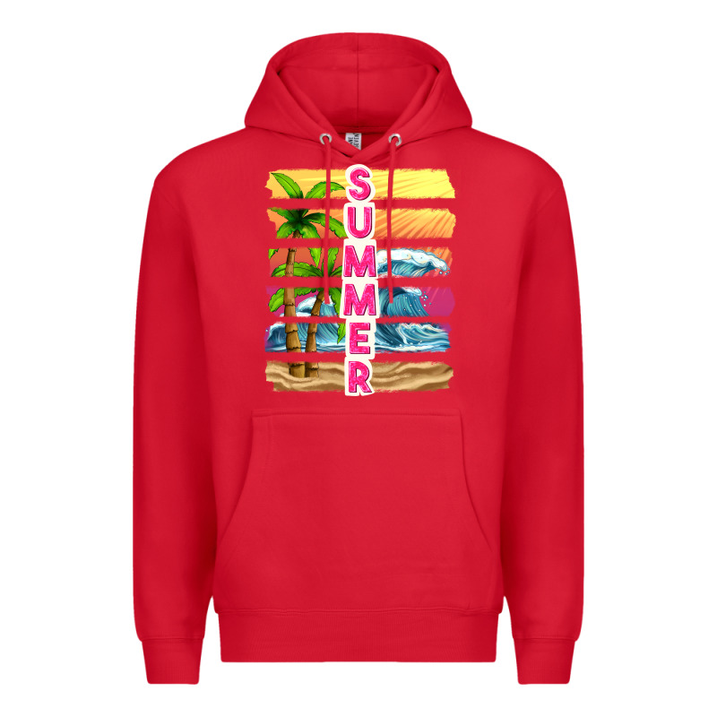 Summer With Background Tbw Premium Hoodie by texasbilliewilder | Teevron