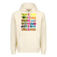 Sandshell summer with background tbw Premium Hoodie - texasbilliewilder