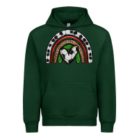 Forest Green soccer rainbow Urban Hoodie - Zillion Design Studio