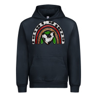 Navy soccer rainbow Urban Hoodie - Zillion Design Studio