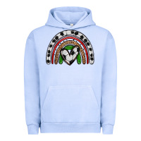 Pigment Grape Ice soccer rainbow Urban Hoodie - Zillion Design Studio