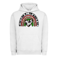 Pigment Lunar Rock soccer rainbow Urban Hoodie - Zillion Design Studio