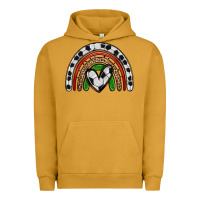 Pigment Peanut Butter soccer rainbow Urban Hoodie - Zillion Design Studio