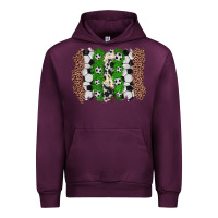 Mauve Wine soccer brushstroke Urban Hoodie - Zillion Design Studio