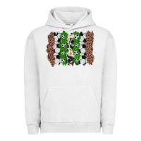 Pigment Lunar Rock soccer brushstroke Urban Hoodie - Zillion Design Studio