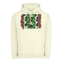 Pigment Pistachio soccer brushstroke Urban Hoodie - Zillion Design Studio