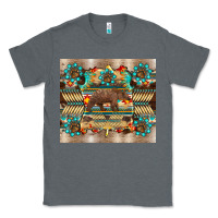 Charcoal Heather bear native animal  pelt  tumbler Classic Tee - BarkalooDesign