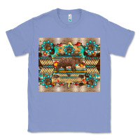 Colony Blue bear native animal  pelt  tumbler Classic Tee - BarkalooDesign