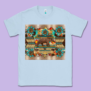 Bear Native Animal  Pelt  Tumbler Classic Tee Designed By Barkaloodesign