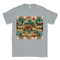 Heather Grey bear native animal  pelt  tumbler Classic Tee - BarkalooDesign