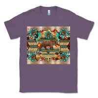 Lavender bear native animal  pelt  tumbler Classic Tee - BarkalooDesign