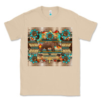 Mushroom bear native animal  pelt  tumbler Classic Tee - BarkalooDesign