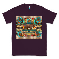 Plum bear native animal  pelt  tumbler Classic Tee - BarkalooDesign