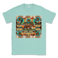 Seafoam bear native animal  pelt  tumbler Classic Tee - BarkalooDesign