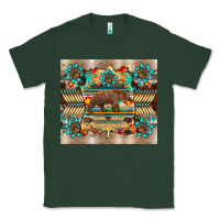 Sports Green bear native animal  pelt  tumbler Classic Tee - BarkalooDesign