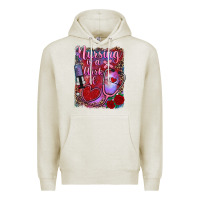 Oatmeal Heather nursing is a work of heart Premium Hoodie - RanaPortraitStore