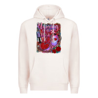 Pale Pink nursing is a work of heart Premium Hoodie - RanaPortraitStore