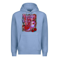Colony Blue nursing is a work of heart Premium Hoodie - RanaPortraitStore