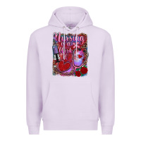 Lilac nursing is a work of heart Premium Hoodie - RanaPortraitStore