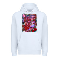 White nursing is a work of heart Premium Hoodie - RanaPortraitStore