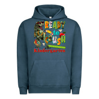 Pigment Midnight Navy ready to crush kindergarten Urban Hoodie - texasbilliewilder