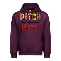 Mauve Wine pitch please Urban Hoodie - Zillion Design Studio