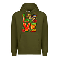 Army Green love mexico Premium Hoodie - Zillion Design Studio