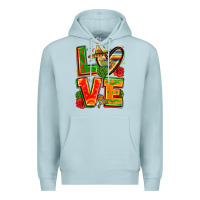 Blue Mist love mexico Premium Hoodie - Zillion Design Studio
