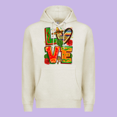 Love Mexico Premium Hoodie Designed By Zillion Design Studio
