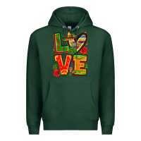 Sports Green love mexico Premium Hoodie - Zillion Design Studio