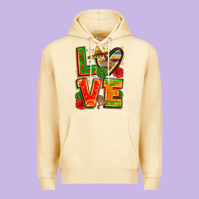 Love Mexico Premium Hoodie Designed By Zillion Design Studio