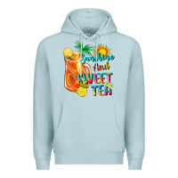Blue Mist sunshine and sweet tea Premium Hoodie - texasbilliewilder