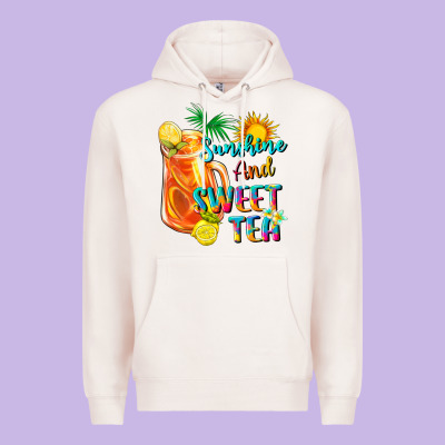 Sunshine And Sweet Tea Premium Hoodie Designed By Texasbilliewilder