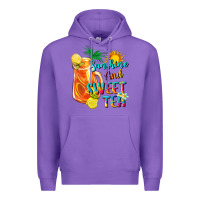 Purple sunshine and sweet tea Premium Hoodie - texasbilliewilder