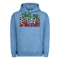 Pigment Pebble Blue that s my sister on that field Urban Hoodie - Zillion Design Studio