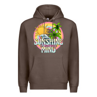 Coffee sunshine is on my mind Premium Hoodie - texasbilliewilder