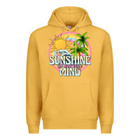 Mustard sunshine is on my mind Premium Hoodie - texasbilliewilder