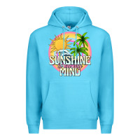 Ocean Blue sunshine is on my mind Premium Hoodie - texasbilliewilder